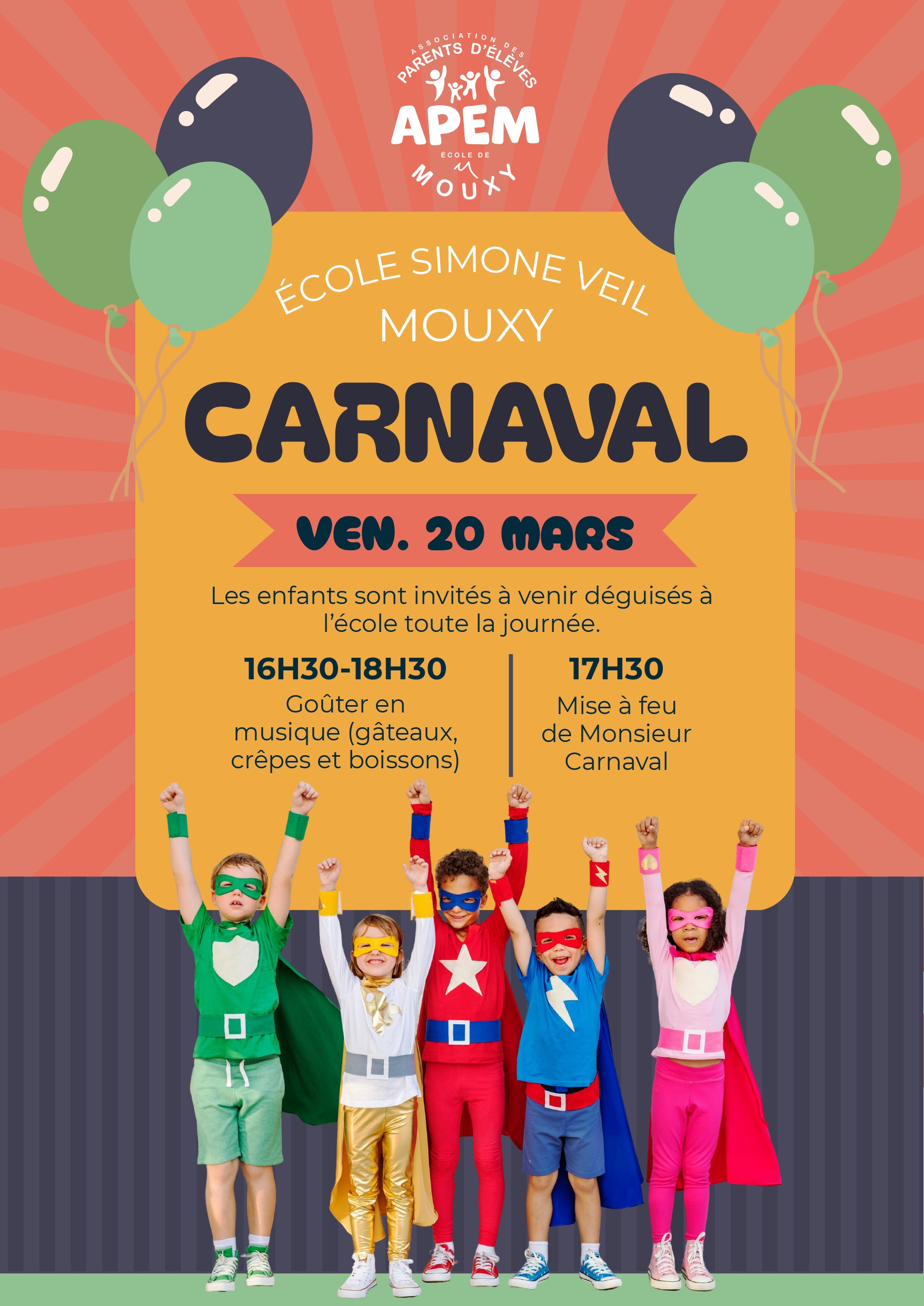 2026-carnaval-affiche_page-0001 LE COMITÉ DES FÊTES DE MOUXY PRÉSENTE REPAS DANSANT Spécial PORTUGAL SAMEDI 21 FÉVRIER À 20H00 SALLE DES FÊTES À MOUXY MENU - • Apéritif (Kir Portugais) • Feijoada • Pasteis de nata • Café RÉSERVATION OBLIGATOIRE À LA MAIRIE DE MOUXY A partir du 19 janvier jusqu'au 10 février Places limitées Animation festive et dansante avec DJ Pour informations : cdfmouxy@gmail.com